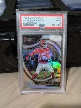 Panini Select Silver 2020 Patrick Mahones Field Level Rare PSA 9 Good Investment